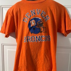 Vintage Champion Orange Denver Broncos Tee